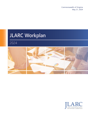 JLARC 工作计划 - Virginia.gov